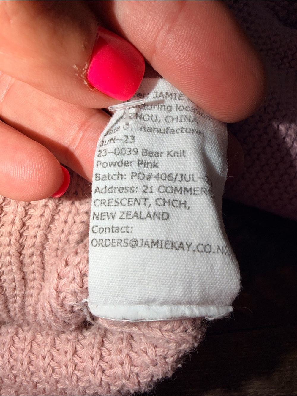 ✨ Jamie Kay Pink Cotton Hooded Cardigan Duo - Size 1 Bundle of 2. Ears on hood - Picture 11 of 14